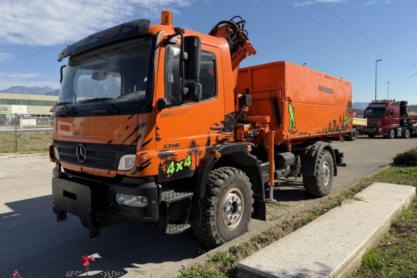 Mercedes Atego 13.18 4x4 NOLEGGIO SGOMBRANEVE - Gallery